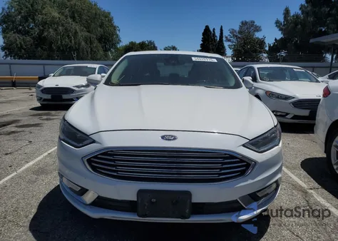 2017 Ford Fusion Se Hybrid из США, поврежденный, VIN 3FA6P0LUXHR409726